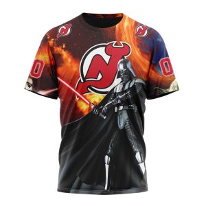 Customized NHL New Jersey Devils Specialized Darth Vader Star Wars Unisex Tshirt TS4167