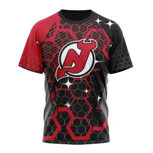 Customized NHL New Jersey Devils Specialized Design With MotoCross Style Unisex Tshirt TS4169
