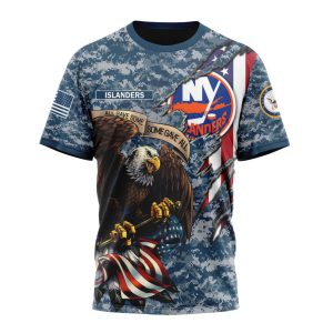 Customized NHL New York Islanders Honor US Navy Veterans Unisex Tshirt TS4174