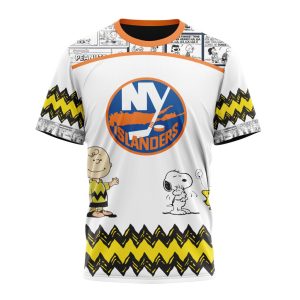 Customized NHL New York Islanders Special Snoopy Design Unisex Tshirt TS4179