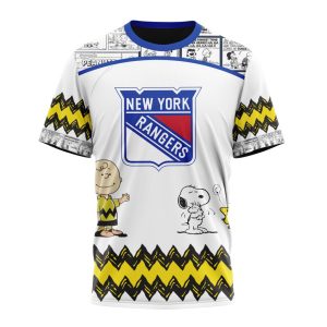 Customized NHL New York Rangers Special Snoopy Design Unisex Tshirt TS4192