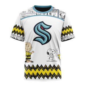 Customized NHL Seattle Kraken Special Snoopy Design Unisex Tshirt TS4255