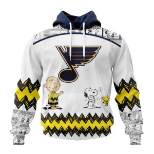 Customized NHL St. Louis Blues Special Snoopy Design Unisex Pullover Hoodie