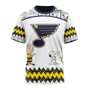 Customized NHL St. Louis Blues Special Snoopy Design Unisex Tshirt TS4268