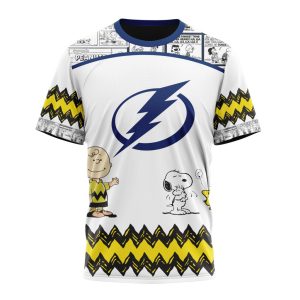 Customized NHL Tampa Bay Lightning Special Snoopy Design Unisex Tshirt TS4281