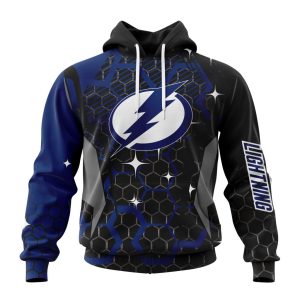 Customized NHL Tampa Bay Lightning Specialized Design With MotoCross Style Unisex Pullover Hoodie