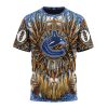 Customized NHL Vancouver Canucks Special Native Costume Design Unisex Tshirt TS4304