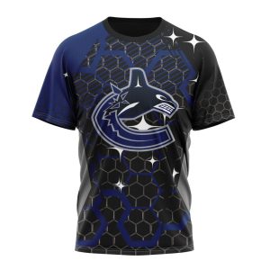 Customized NHL Vancouver Canucks Specialized Design With MotoCross Style Unisex Tshirt TS4309