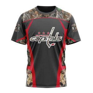 Customized NHL Washington Capitals Special Camo Hunting Design Unisex Tshirt TS4328