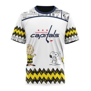 Customized NHL Washington Capitals Special Snoopy Design Unisex Tshirt TS4332