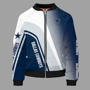 Dallas Cowboys Blue Bomber Jacket TBJ4876