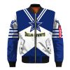 Dallas Cowboys Blue Silver Bomber Jacket TBJ4566