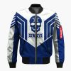 Dallas Cowboys Skull Blue Bomber Jacket TBJ4570