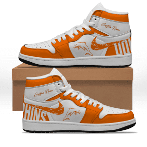 Dolphins NRL AJ1 Nike Sneakers High Top Shoes 2023 Collection