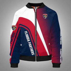 Florida Panthers Red Unisex Bomber Jacket TBJ5032