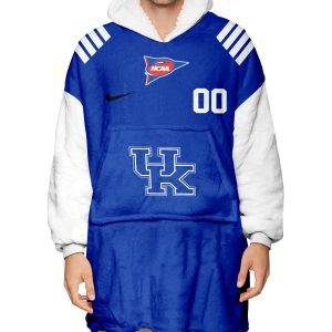 Kentucky Wildcats - Personalize Oodie Blanket Hoodie Wearable Blanket