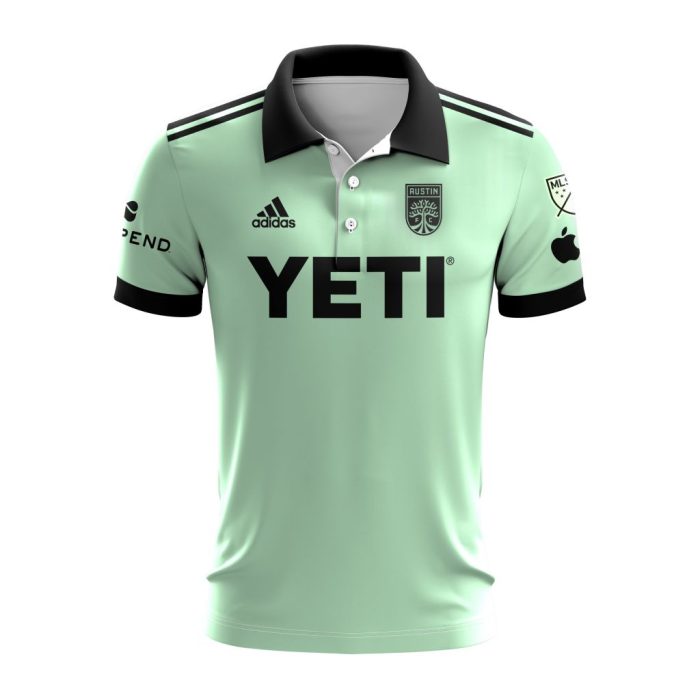 MLS Austin FC 2023 Away The Sentimiento Custom Polo Shirt Golf Shirt