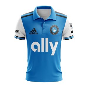 MLS Charlotte FC 2023 Home Polo Shirt Golf Shirt