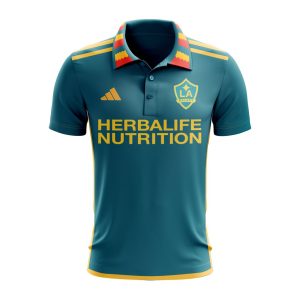 MLS LA Galaxy 2023 Away Polo Shirt Golf Shirt