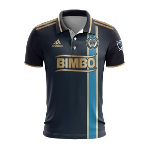 MLS Philadelphia Union 2023 Home Custom Polo Shirt Golf Shirt