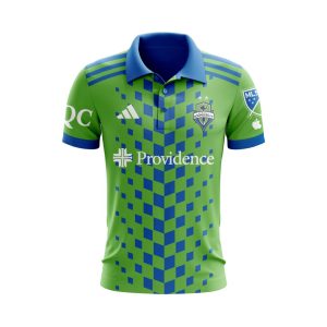 MLS Seattle Sounders FC 2023 Home Legacy Green Custom Polo Shirt Golf Shirt