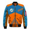 Miami Dolphins Blue Orange Bomber Jacket TBJ4675