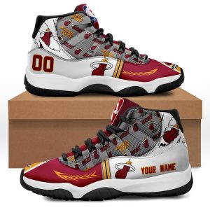 Miami Heat NBA Playoffs 2023 Air Jordan11 Custom Trending Sneaker Personalized Shoes