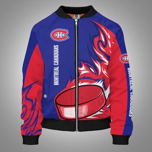 Montreal Canadians Red Bomber Jacket TBJ4899