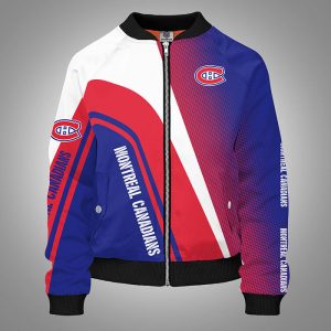 Montreal Canadians Red Unisex Bomber Jacket TBJ4897