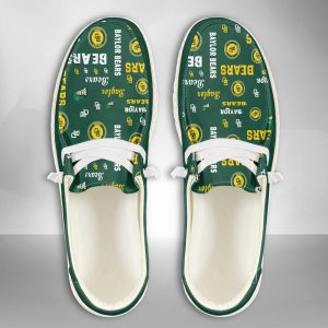 NCAA Baylor Bears Hey Dude Shoes Wally Lace Up Loafers Moccasin Slippers HDS1923