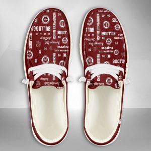 NCAA Mississippi State Bulldogs Hey Dude Shoes Wally Lace Up Loafers Moccasin Slippers HDS2131