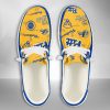 NCAA Pittsburgh Panthers Hey Dude Shoes Wally Lace Up Loafers Moccasin Slippers HDS3127