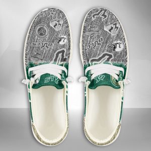 NCAA South Florida Bulls Hey Dude Shoes Wally Lace Up Loafers Moccasin Slippers HDS2201