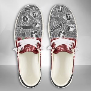 NCAA Stanford Cardinal Hey Dude Shoes Wally Lace Up Loafers Moccasin Slippers HDS2200