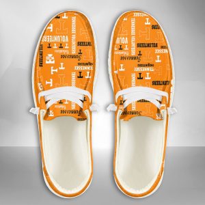 NCAA Tennessee Volunteers Hey Dude Shoes Wally Lace Up Loafers Moccasin Slippers HDS2082