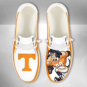 NCAA Tennessee Volunteers Hey Dude Shoes Wally Lace Up Loafers Moccasin Slippers HDS2290