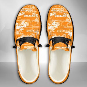 NCAA Tennessee Volunteers Hey Dude Shoes Wally Lace Up Loafers Moccasin Slippers HDS2780