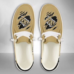 NCAA UCF Knights Hey Dude Shoes Wally Lace Up Loafers Moccasin Slippers HDS1376