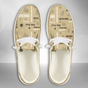 NCAA Wake Forest Demon Deacons Hey Dude Shoes Wally Lace Up Loafers Moccasin Slippers HDS2050