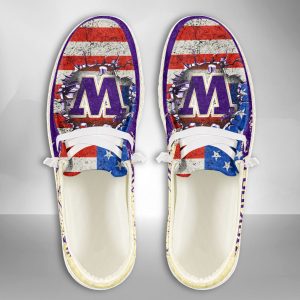 NCAA Washington Huskies Hey Dude Shoes Wally Lace Up Loafers Moccasin Slippers HDS2144