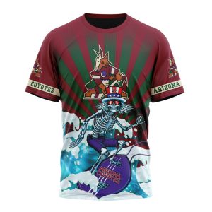 NHL Arizona Coyotes Specialized Kits For The Grateful Dead Unisex Tshirt TS4363