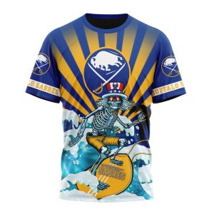 NHL Buffalo Sabres Specialized Kits For The Grateful Dead Unisex Tshirt TS4365