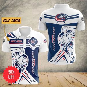 NHL Columbus Blue Jackets Special Polo Shirt Golf Shirt Concept PLS4669