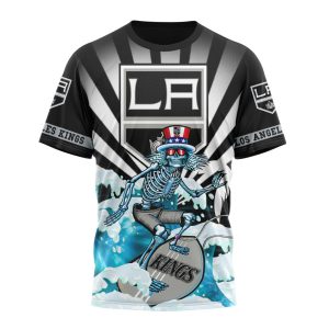 NHL Los Angeles Kings Specialized Kits For The Grateful Dead Unisex Tshirt TS4375
