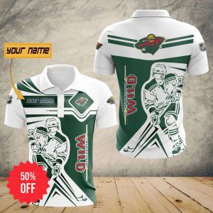 NHL Minnesota Wild Special Polo Shirt Golf Shirt Concept PLS4694