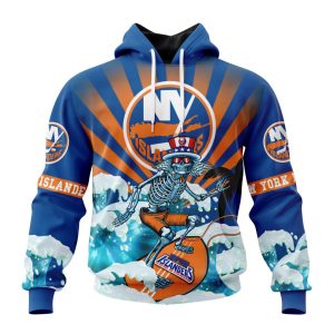 NHL New York Islanders Specialized Kits For The Grateful Dead Unisex Pullover Hoodie