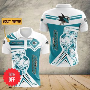 NHL San Jose Sharks Special Polo Shirt Golf Shirt Concept PLS4684