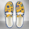NHL St Louis Blues Hey Dude Shoes Wally Lace Up Loafers Moccasin Slippers HDS2639