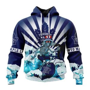 NHL Toronto Maple Leafs Specialized Kits For The Grateful Dead Unisex Pullover Hoodie