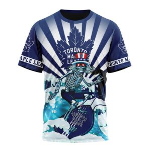 NHL Toronto Maple Leafs Specialized Kits For The Grateful Dead Unisex Tshirt TS4389